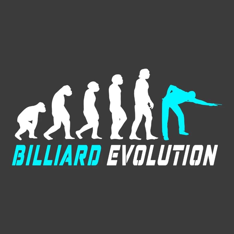 Billard Evolution Design / Geschenkidee