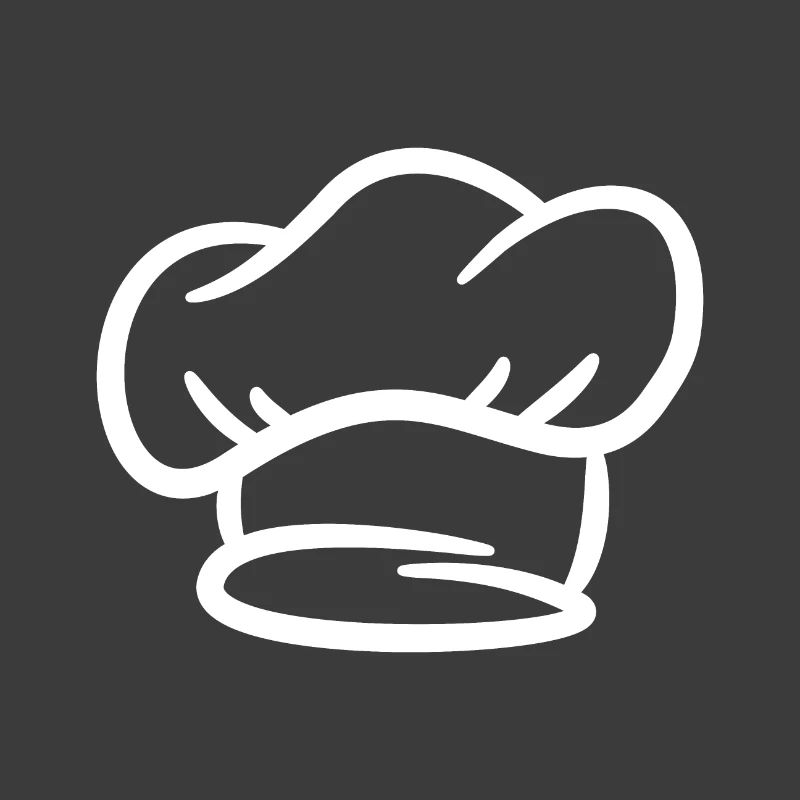 Chef's hat chef symbol gift