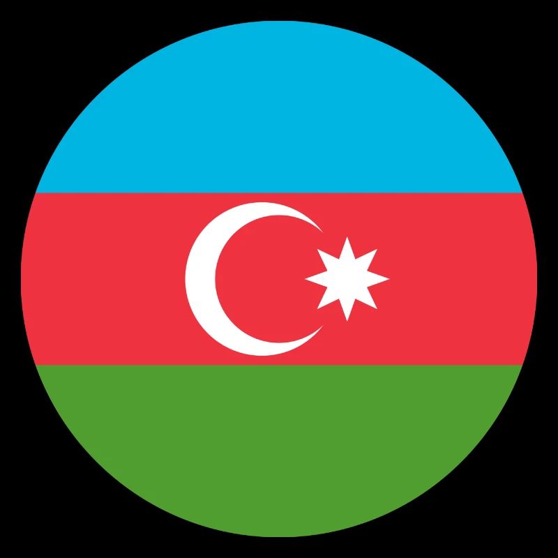 sticker air force roundel Azerbaijan Luftwaffe