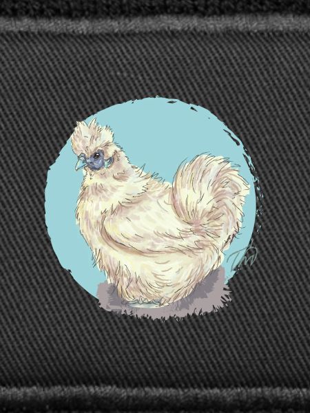 White silk hen