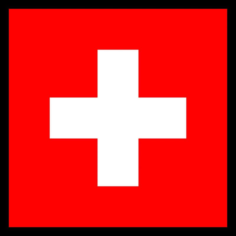 Autocollant drapeau de la Suisse Aufkleber Schweiz