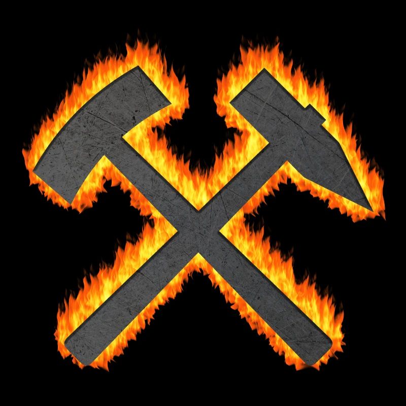 Mine de charbon à marteau et maillet Dortmund