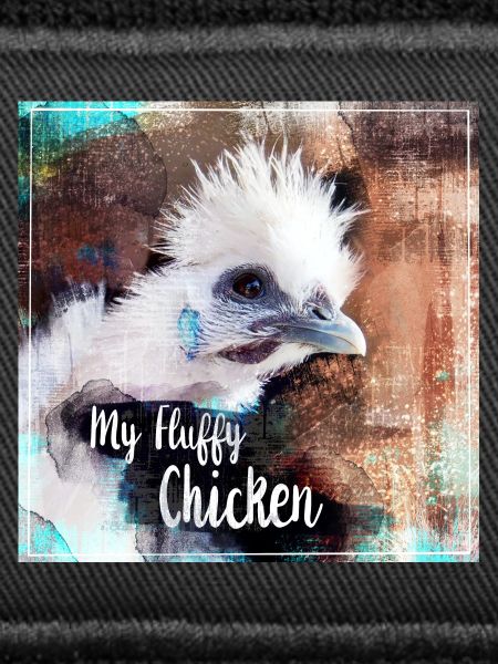 fluffy chicken poster