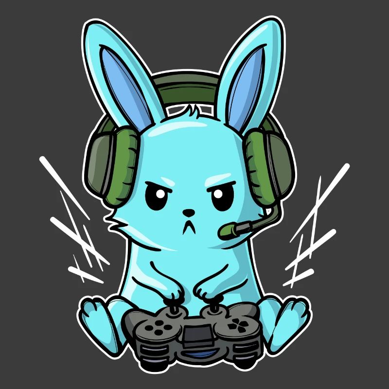 Gamer Headset Controller Joystick Zocker