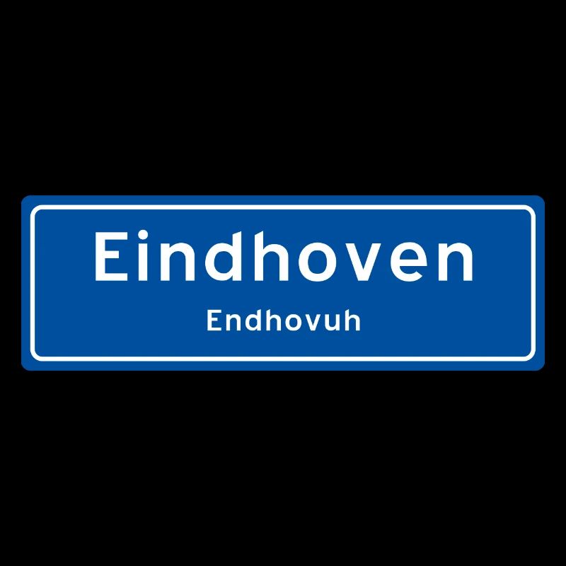 Enseigne du nom de lieu Eindhoven