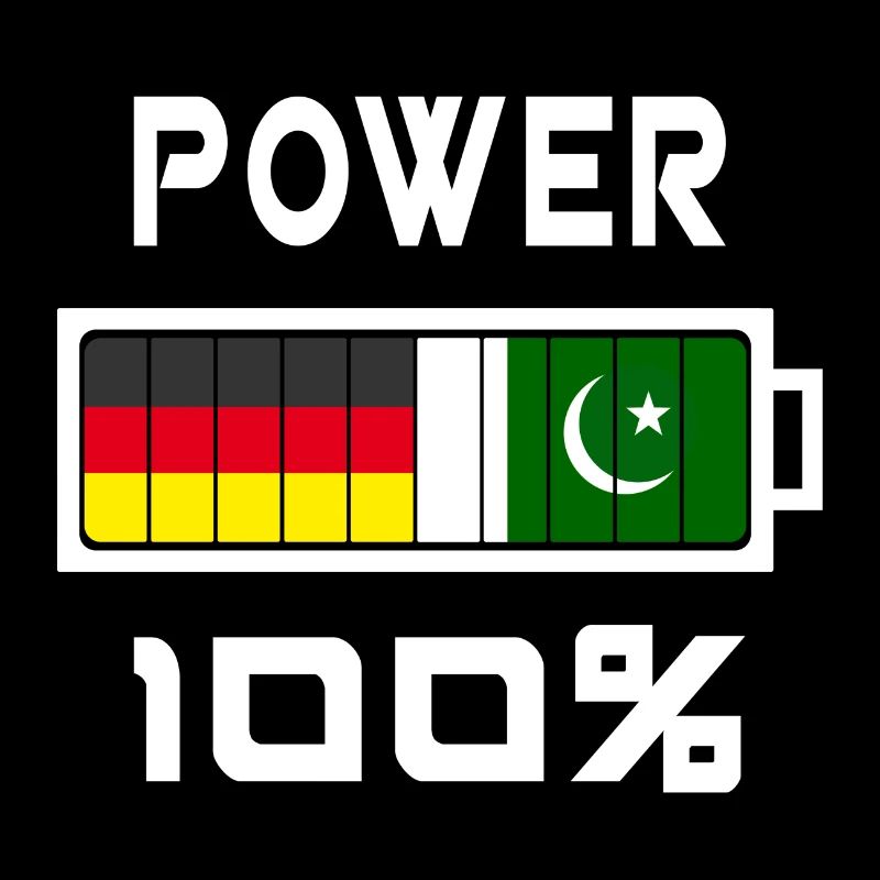 Germany and Pakistan Power 100%