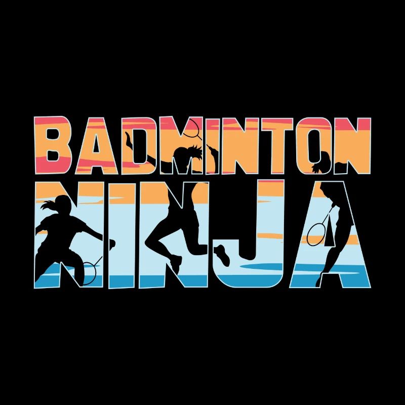Badminton Ninja Badminton Spieler