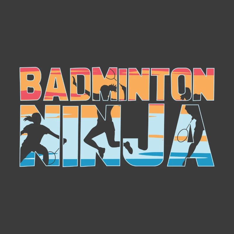 Badminton Ninja Badminton Spieler