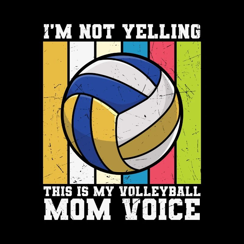 C’est ma voix de maman de volleyball