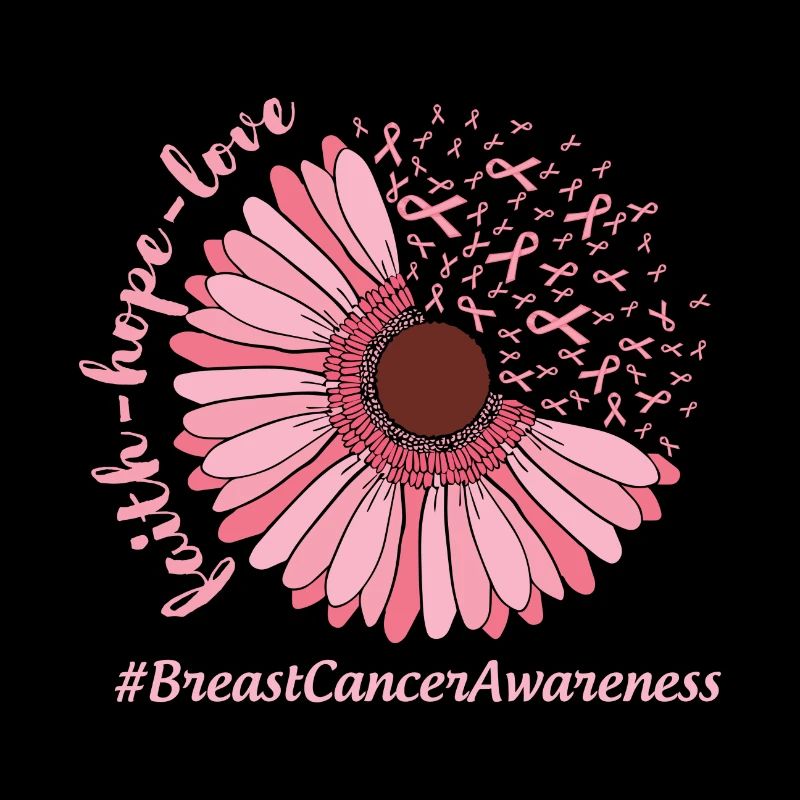 Brustkrebs Bewusstsein Rosa Blume