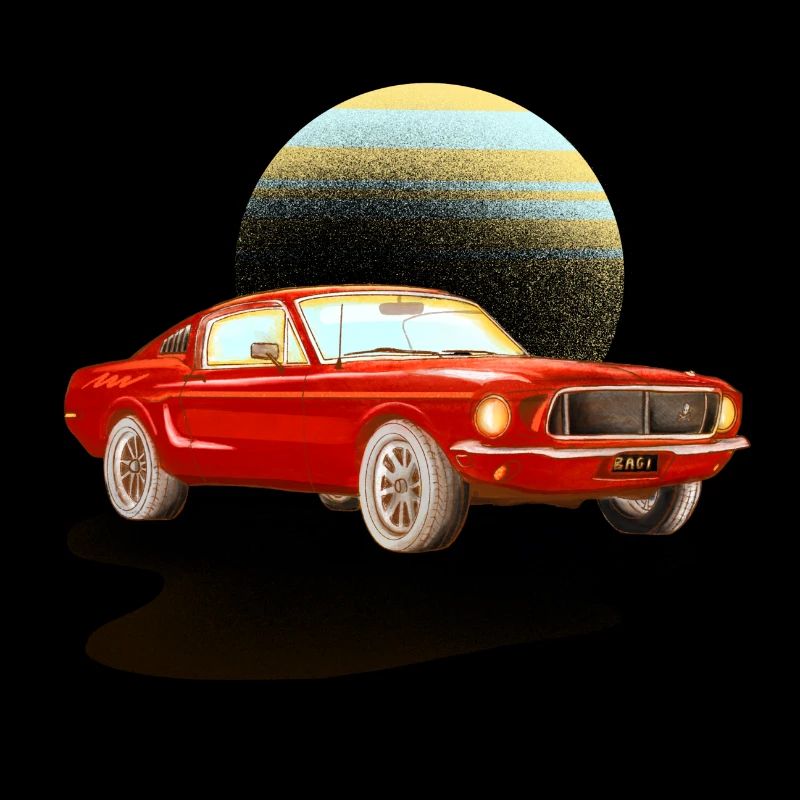 Auto rotes Auto