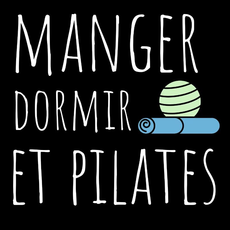 manger dormir pilates