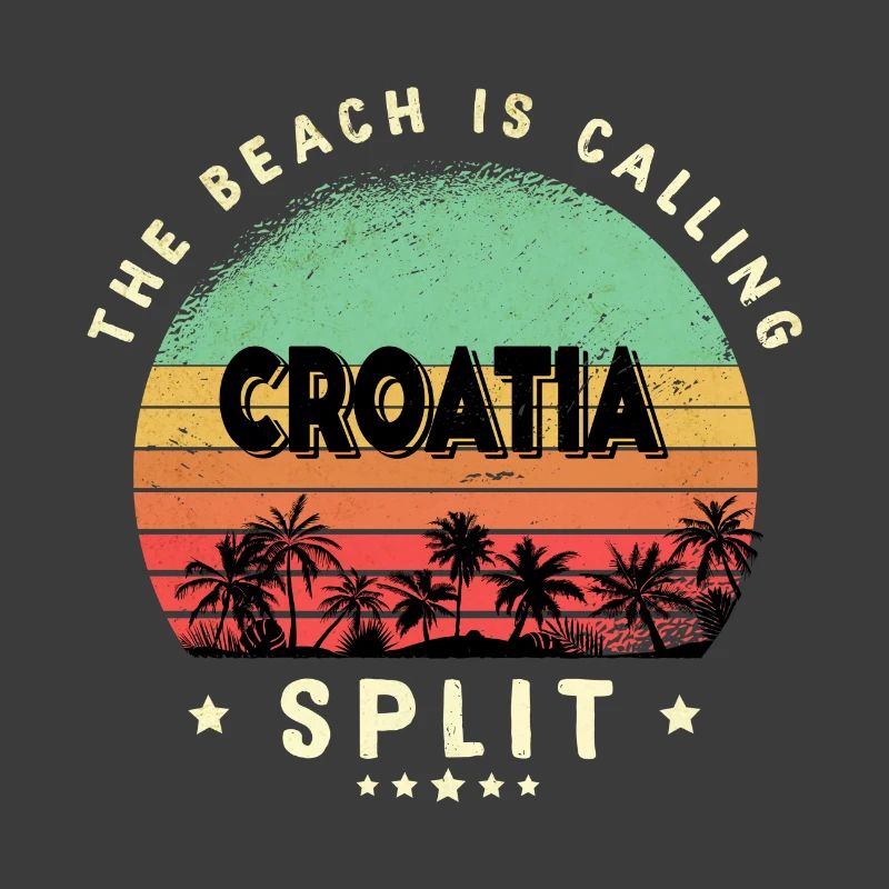 Split Kroatien Strand Design