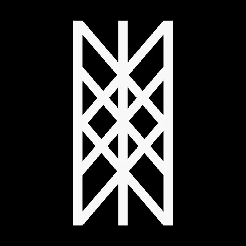 Canvas by Wyrd Viking - white