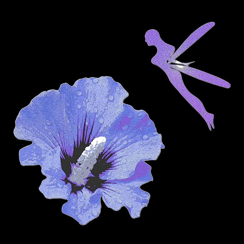 bezaubernde elfen oberteile, Hibiskusblüte
