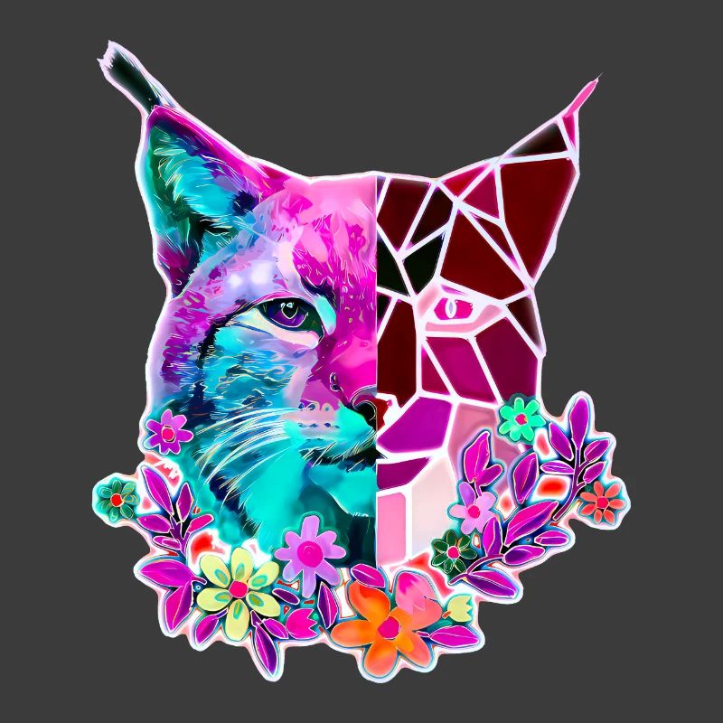Luchs Katze Sommer Farben