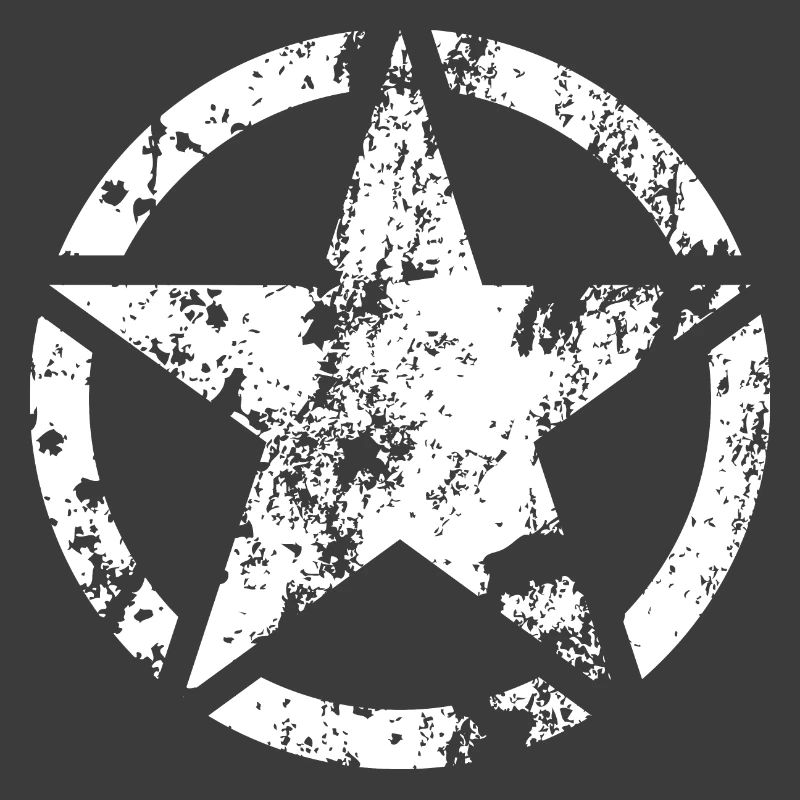 Verwitterter Kreisstern