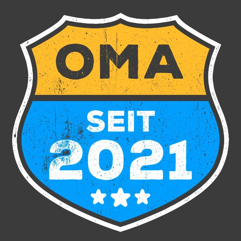 Seniorin Oma Großmutter Statement Ruhestand