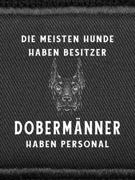 Lustiges Dobermann Design