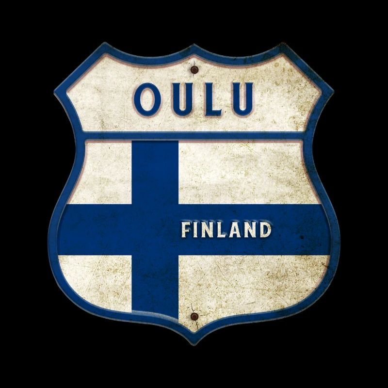 Oulu Finnland Wappen Design
