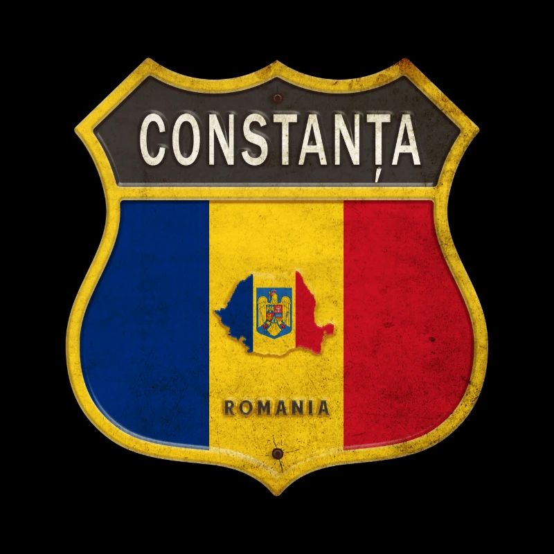 Constanța Rumänien Wappen Design