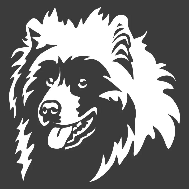 Samoyed Head "Black Edition"