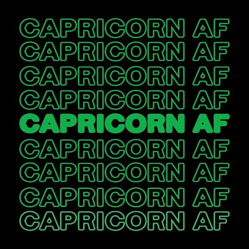 Capricorn Esoteric Statement Zodiac Superstition