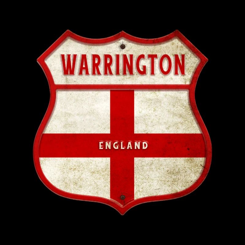 Warrington England Wappen