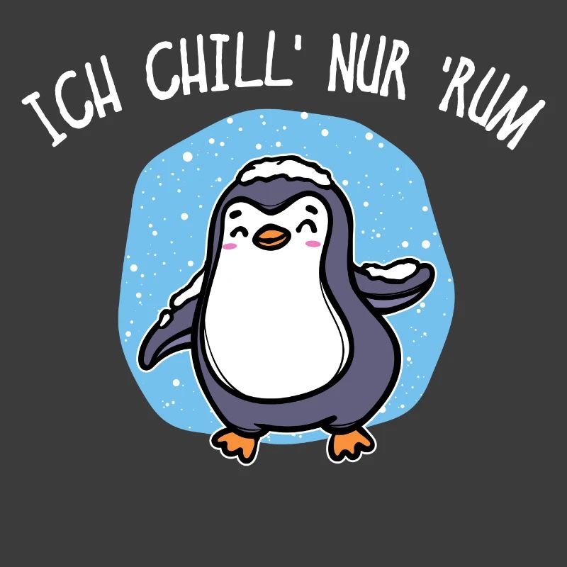Pinguin Kälte Schnee Statement Tier Vogel Eis