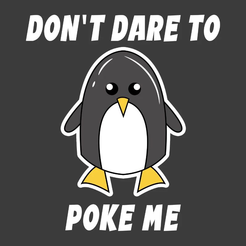 Tier Cool Pinguin Statement Seevogel Südpol Vogel