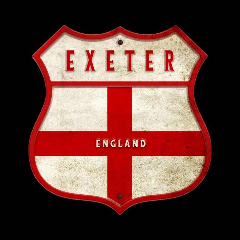 Armoiries d'Exeter, Angleterre