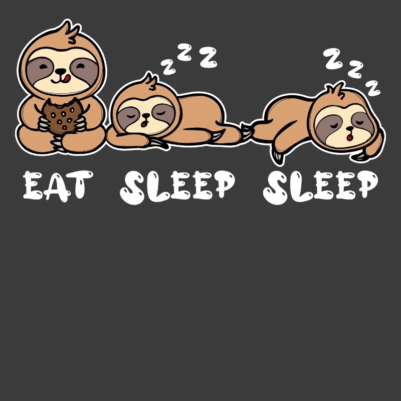 Cool Vegetarian Relax Sloth Late Riser Saying