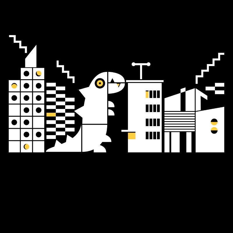 Monster meets Bauhaus L White