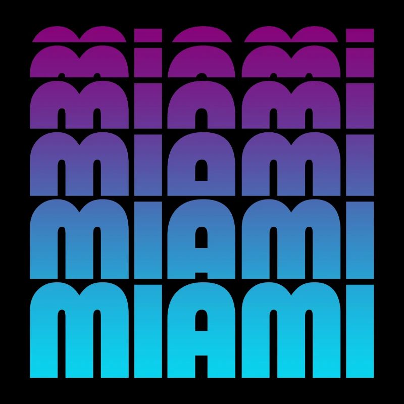 Grille de gradient de Miami