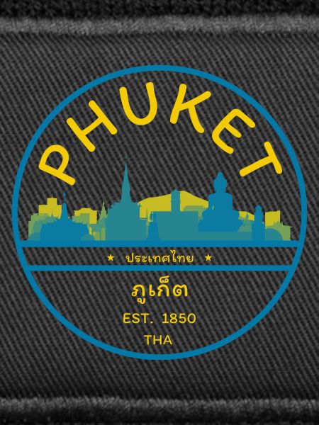 Phuket Stadt-Skyline Emblem