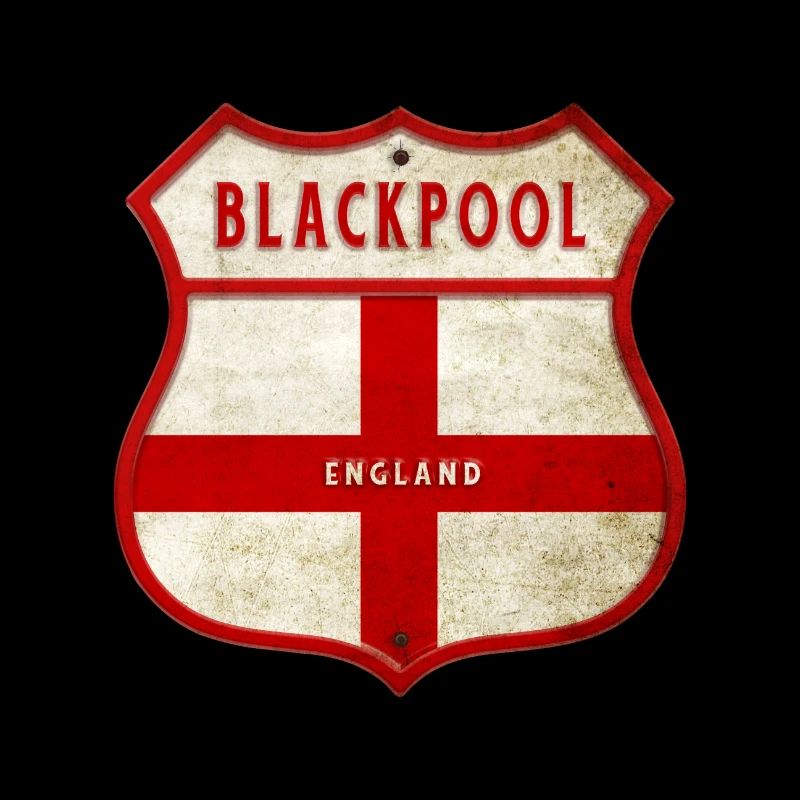 Blason de Blackpool, Angleterre