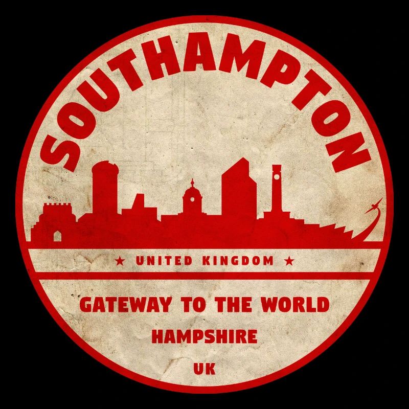 Southampton Skyline Abzeichen