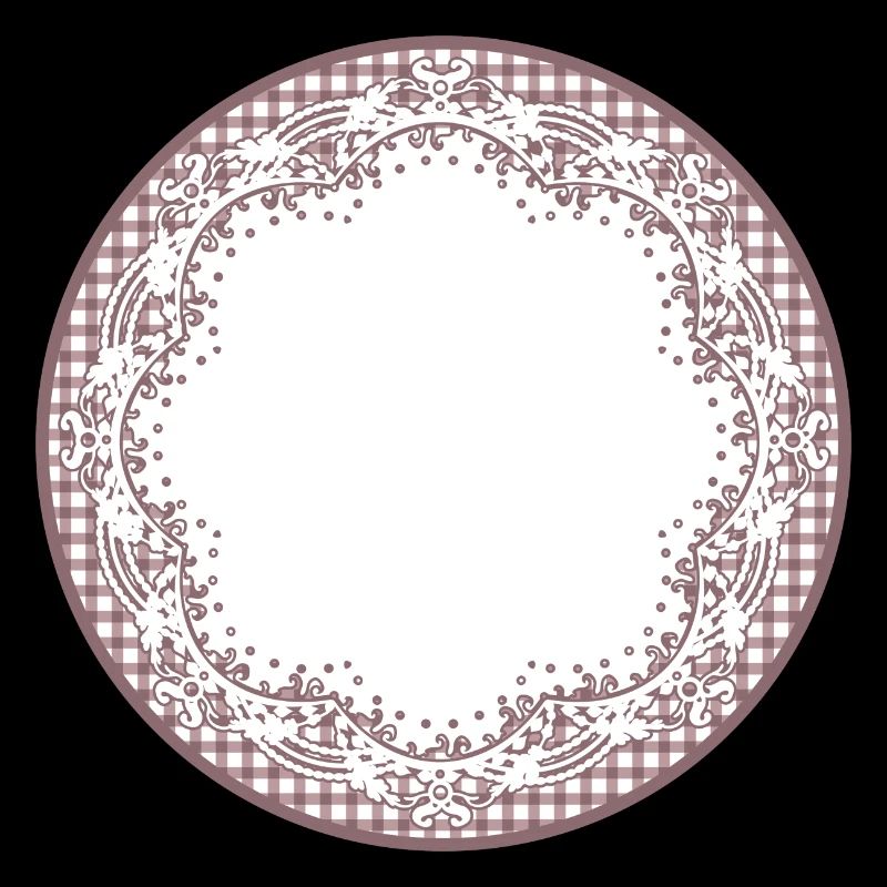 Nostalgia cake tip label in dusky pink