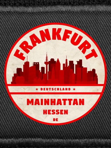 Mainhattan Skyline Retro Print