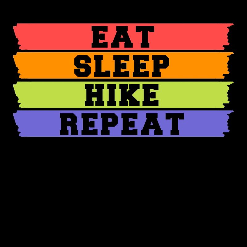 Hike Statement Hikers Mountain Hiking Climbing