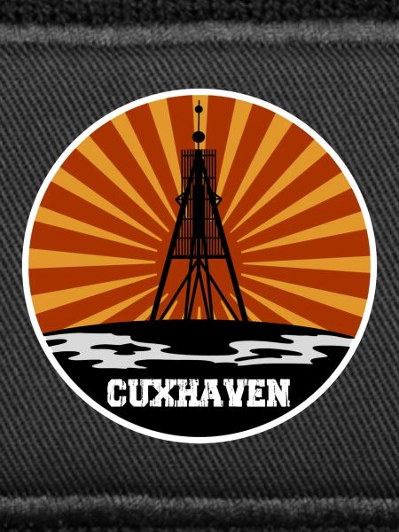 Cuxhaven Retro Skyline