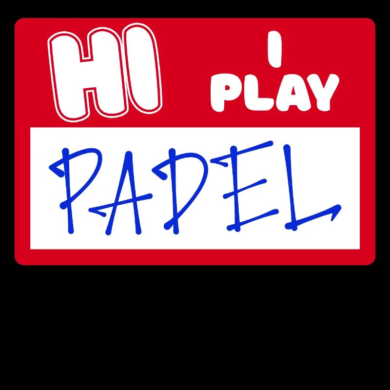Padel Player Statement Butterfly Ball Sport