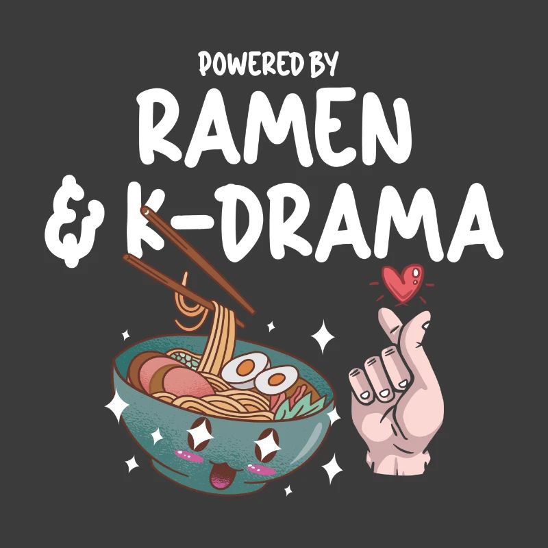 Powered by ramen and K-drama