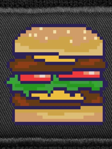 Pixelburger Pixelkunst
