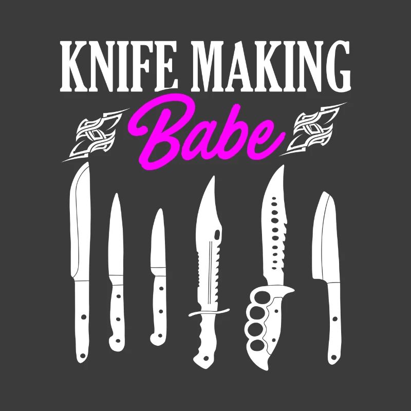 Knife Making Babe Messer Design