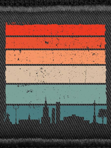 Sunset Skyline Gradient Tee