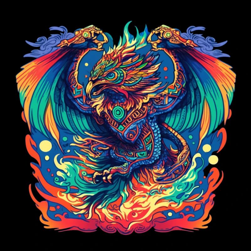 Azteken Vogel