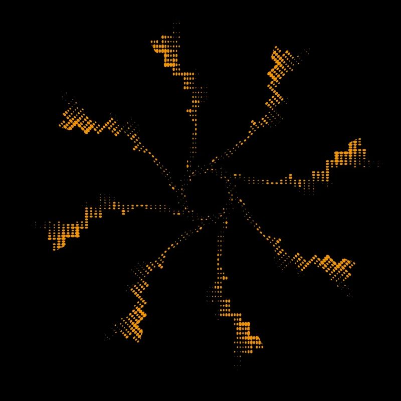 Firework pixel gyroscopic wind turbine