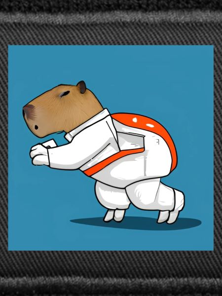 Capybara astronaut