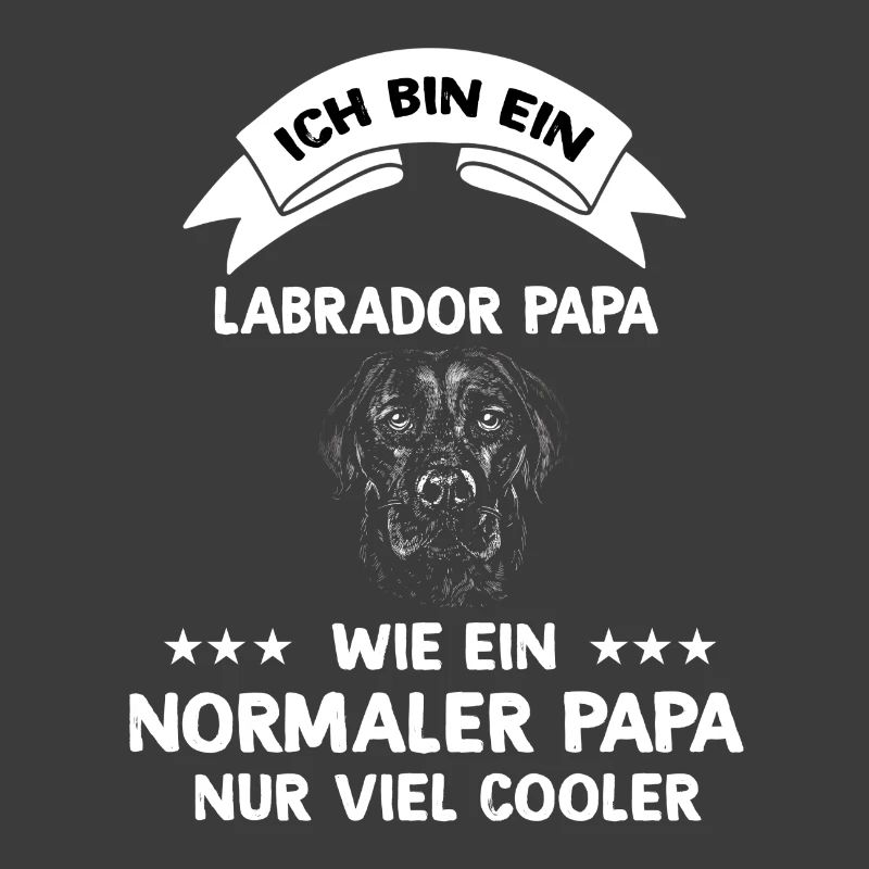 Ich bin ein Labrador Papa Hunde Design